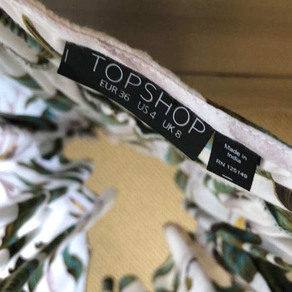 Floral Topshop Summer Dress - Picture 2 of 3